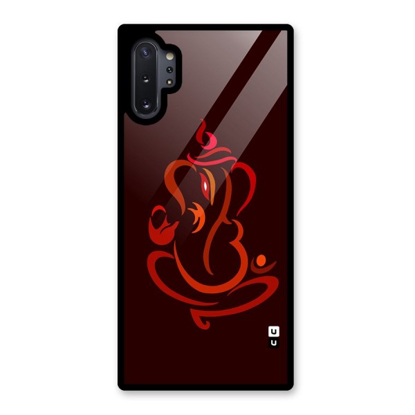 Jai Ganesha Glass Back Case for Galaxy Note 10 Plus