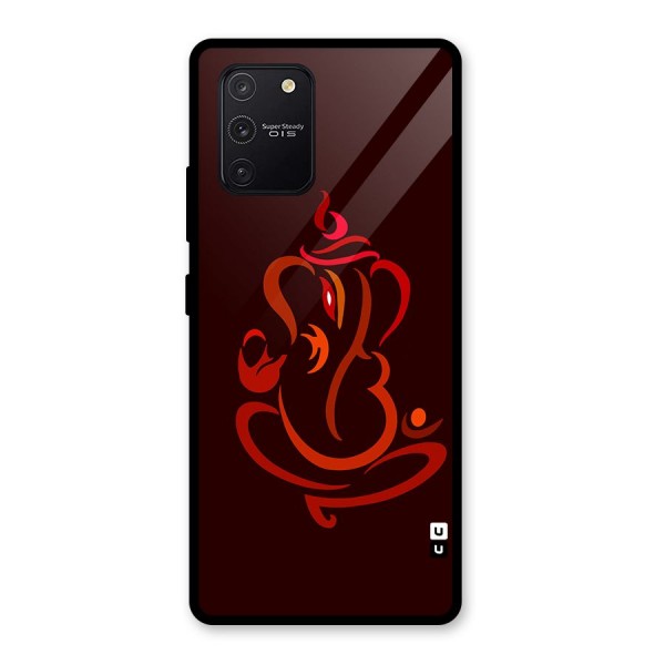 Jai Ganesha Glass Back Case for Galaxy S10 Lite