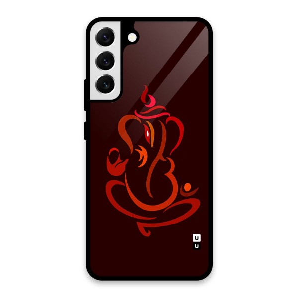 Jai Ganesha Glass Back Case for Galaxy S22 Plus 5G