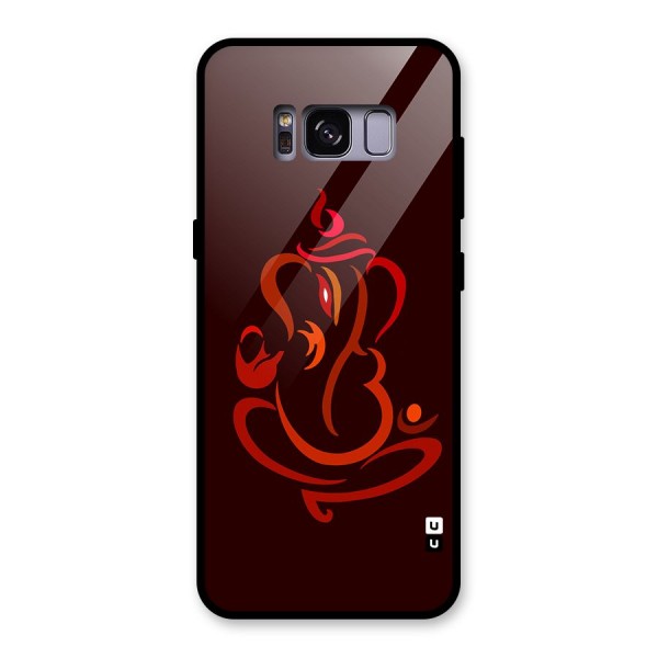 Jai Ganesha Glass Back Case for Galaxy S8