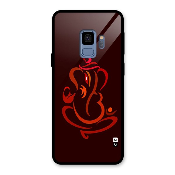 Jai Ganesha Glass Back Case for Galaxy S9