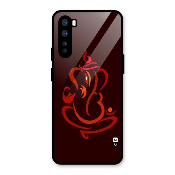 Jai Ganesha Glass Back Case for OnePlus Nord