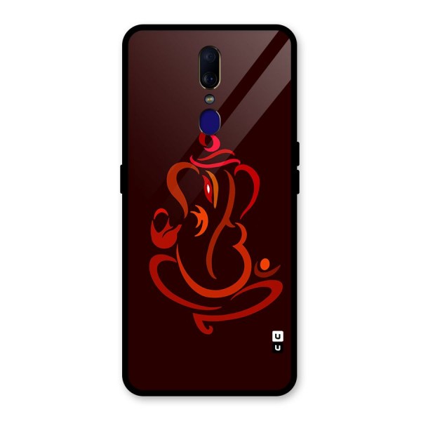 Jai Ganesha Glass Back Case for Oppo F11