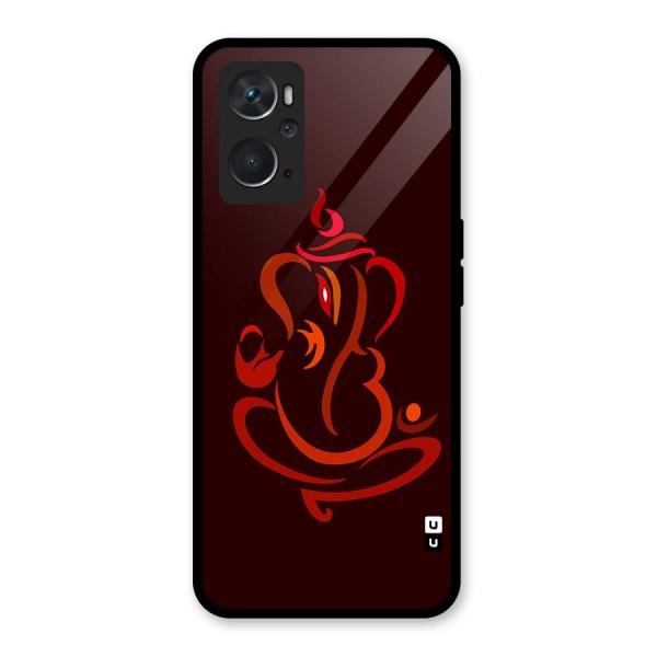 Jai Ganesha Glass Back Case for Oppo K10 4G