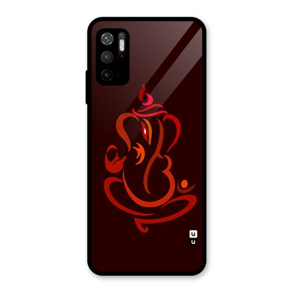 Jai Ganesha Glass Back Case for Poco M3 Pro 5G