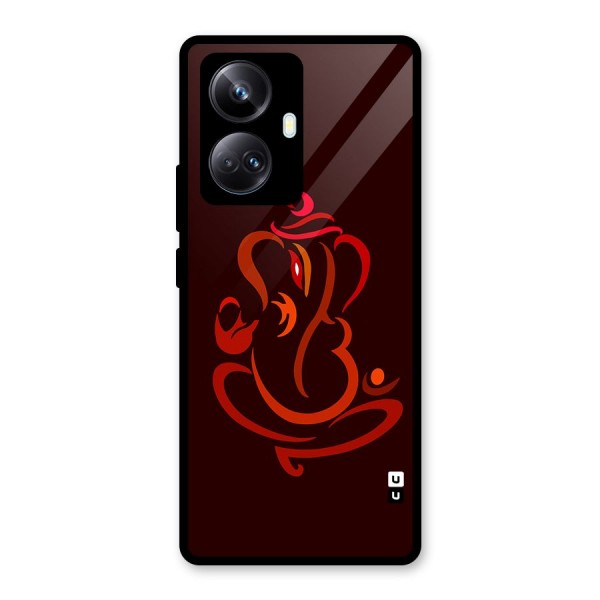 Jai Ganesha Glass Back Case for Realme 10 Pro Plus