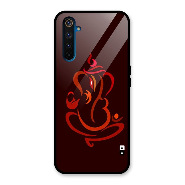 Jai Ganesha Glass Back Case for Realme 6 Pro