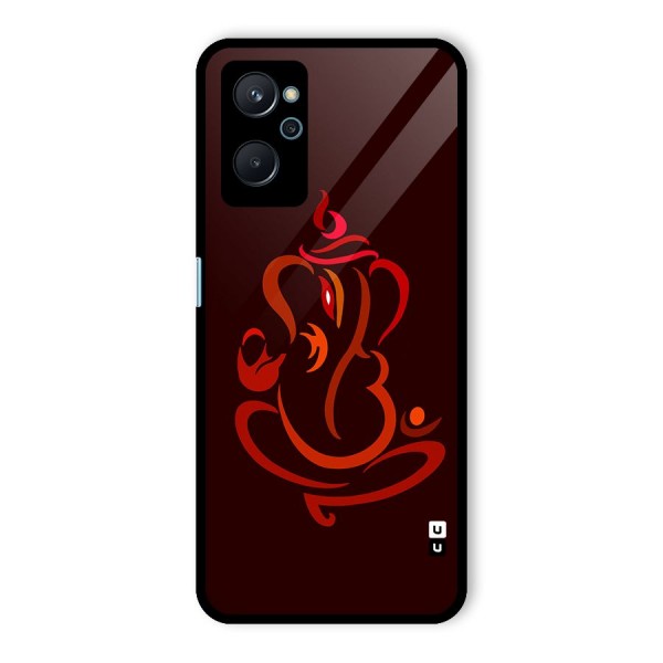 Jai Ganesha Glass Back Case for Realme 9i