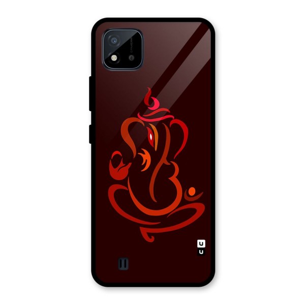 Jai Ganesha Glass Back Case for Realme C11 2021