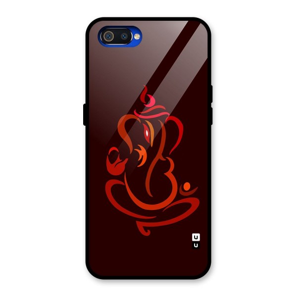 Jai Ganesha Glass Back Case for Realme C2