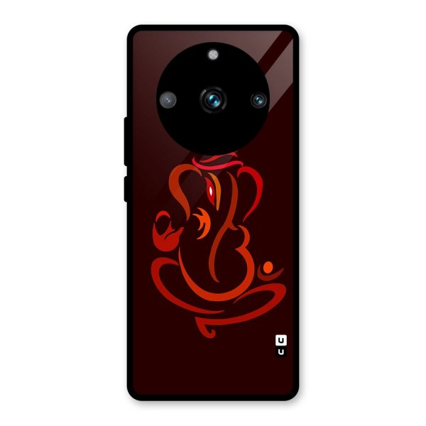 Jai Ganesha Glass Back Case for Realme Narzo 60 Pro