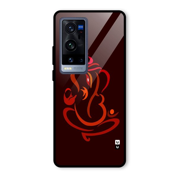 Jai Ganesha Glass Back Case for Vivo X60 Pro Plus