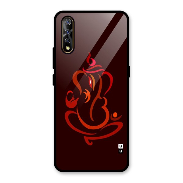 Jai Ganesha Glass Back Case for Vivo Z1x