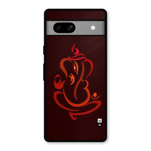 Jai Ganesha Metal Back Case for Google Pixel 7a