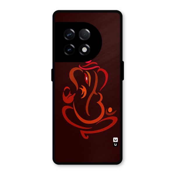 Jai Ganesha Metal Back Case for OnePlus 11R