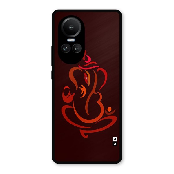 Jai Ganesha Metal Back Case for Oppo Reno10