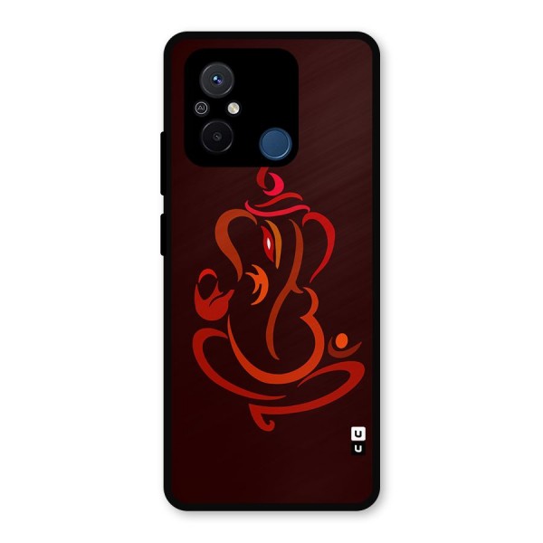 Jai Ganesha Metal Back Case for Poco C55