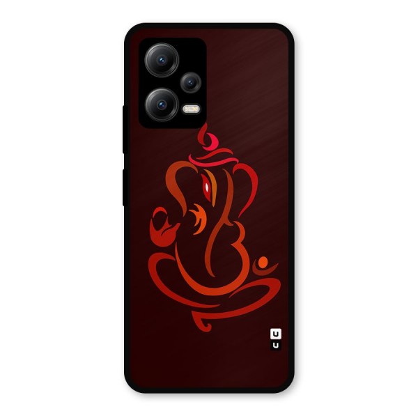 Jai Ganesha Metal Back Case for Poco X5