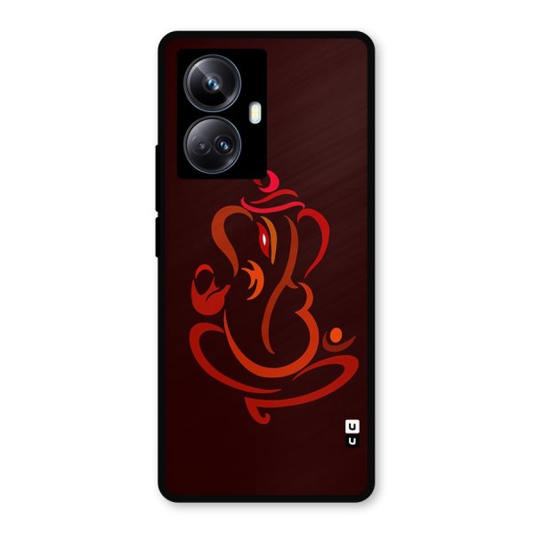 Jai Ganesha Metal Back Case for Realme 10 Pro Plus