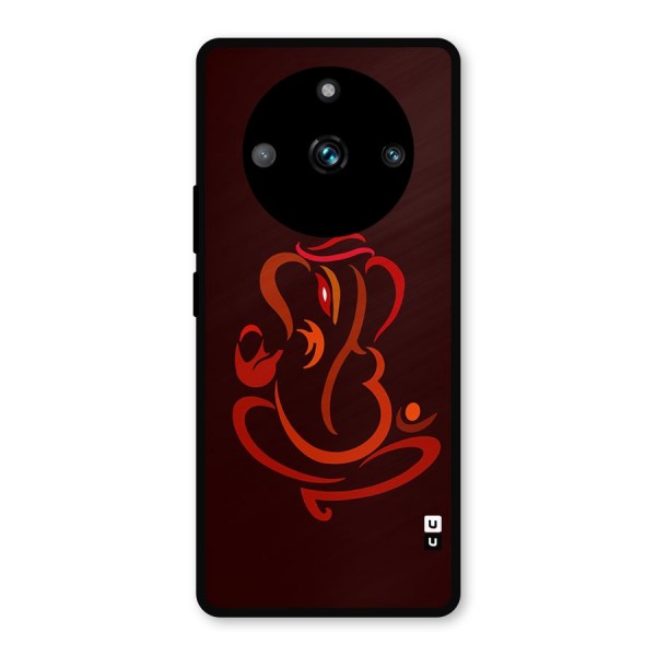 Jai Ganesha Metal Back Case for Realme 11 Pro Plus