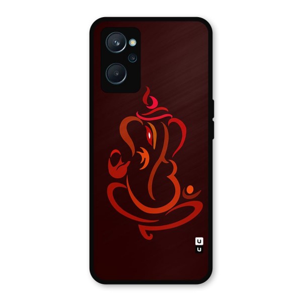 Jai Ganesha Metal Back Case for Realme 9i