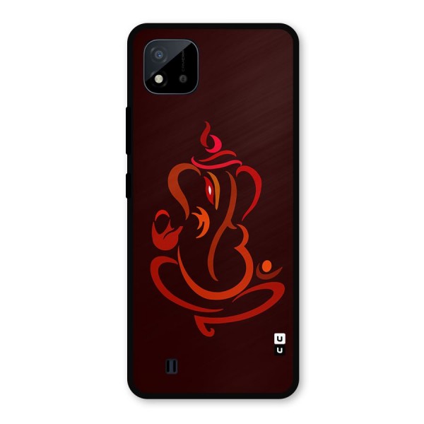 Jai Ganesha Metal Back Case for Realme C11 2021