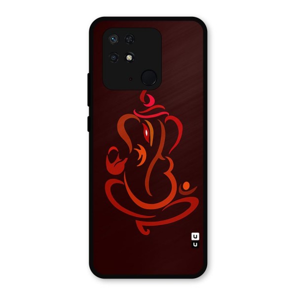 Jai Ganesha Metal Back Case for Redmi 10