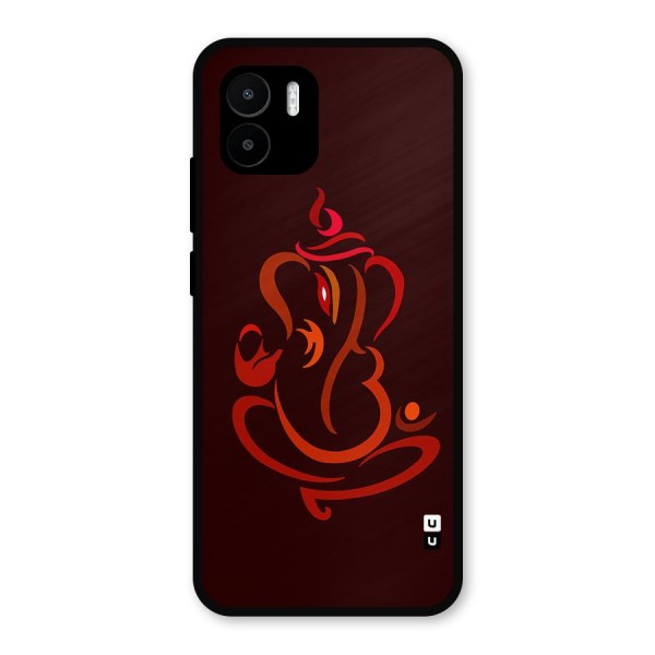 Jai Ganesha Metal Back Case for Redmi A1