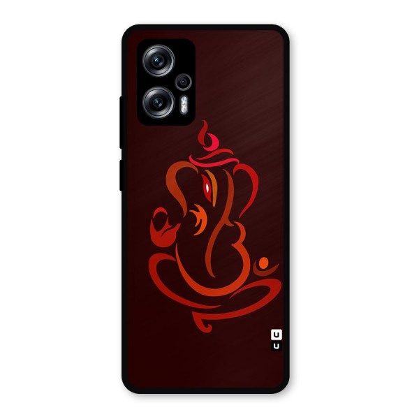 Jai Ganesha Metal Back Case for Redmi K50i