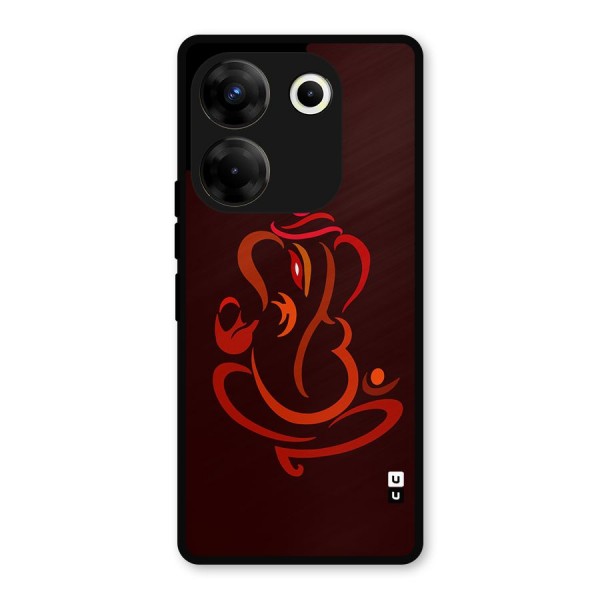 Jai Ganesha Metal Back Case for Tecno Camon 20