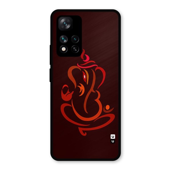 Jai Ganesha Metal Back Case for Xiaomi 11i Hypercharge 5G