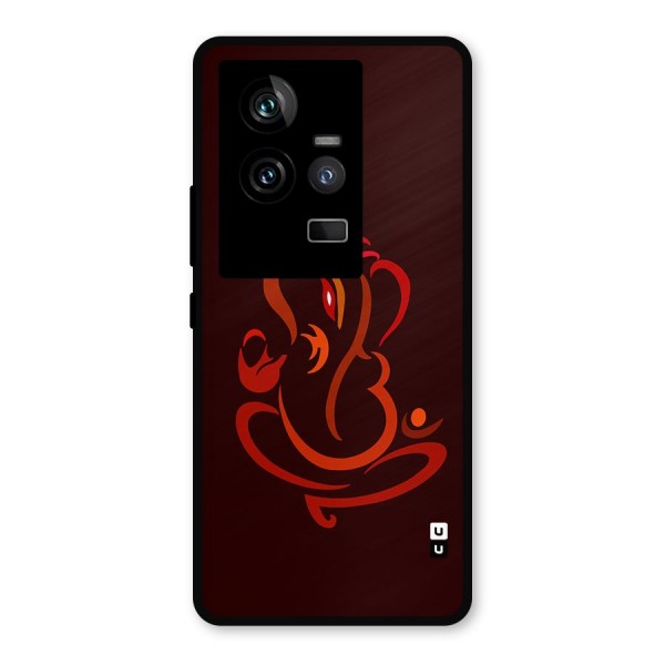 Jai Ganesha Metal Back Case for iQOO 11 5G