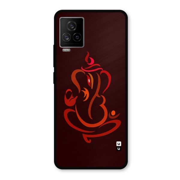 Jai Ganesha Metal Back Case for iQOO 7 Legend 5G