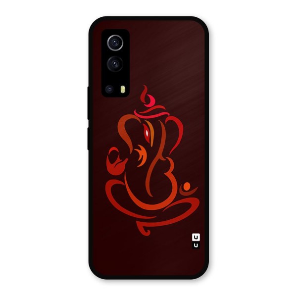 Jai Ganesha Metal Back Case for iQOO Z3