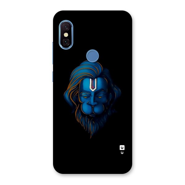 Jai Hanuman Back Case for Redmi Note 6 Pro