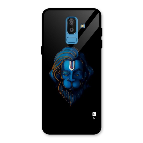 Jai Hanuman Glass Back Case for Galaxy J8