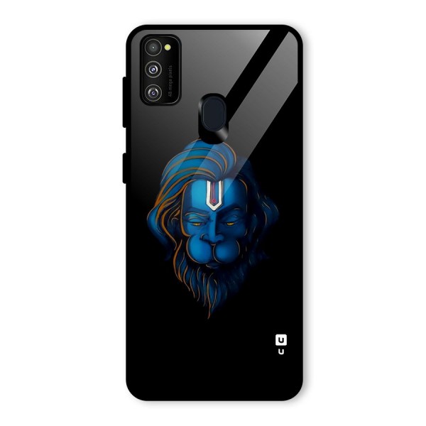 Jai Hanuman Glass Back Case for Galaxy M21