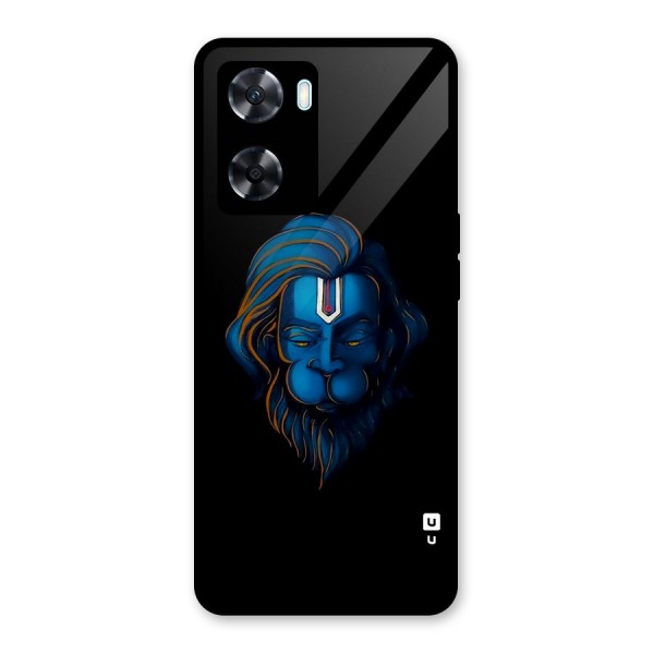 Jai Hanuman Glass Back Case for Oppo A77s