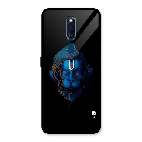 Jai Hanuman Glass Back Case for Oppo F11 Pro