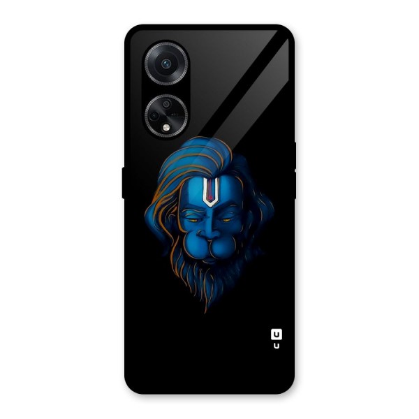 Jai Hanuman Glass Back Case for Oppo F23