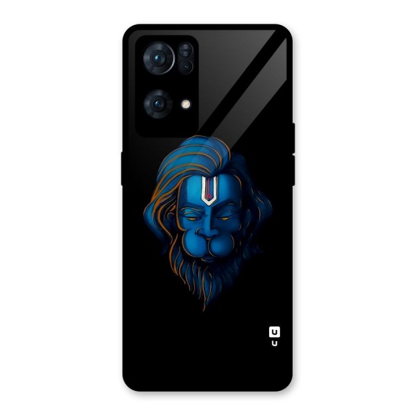 Jai Hanuman Glass Back Case for Oppo Reno7 Pro 5G