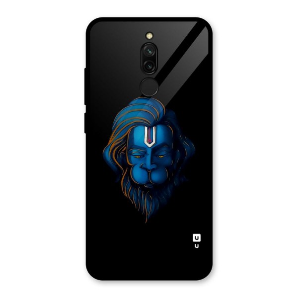 Jai Hanuman Glass Back Case for Redmi 8