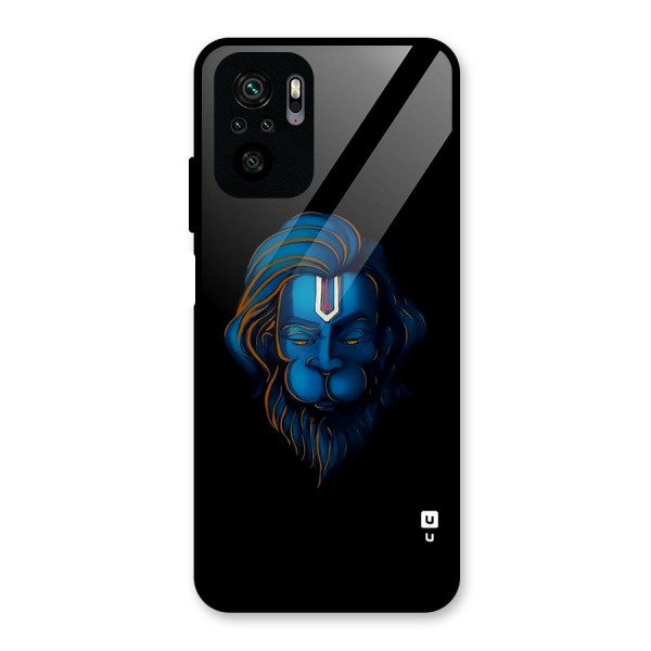 Jai Hanuman Glass Back Case for Redmi Note 10