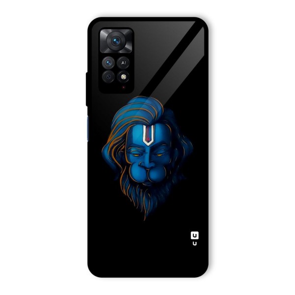 Jai Hanuman Glass Back Case for Redmi Note 11 Pro