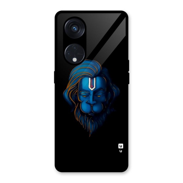 Jai Hanuman Glass Back Case for Reno8 T 5G