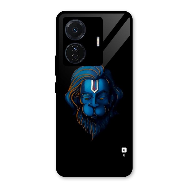 Jai Hanuman Glass Back Case for Vivo T1 Pro