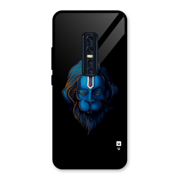 Jai Hanuman Glass Back Case for Vivo V17 Pro