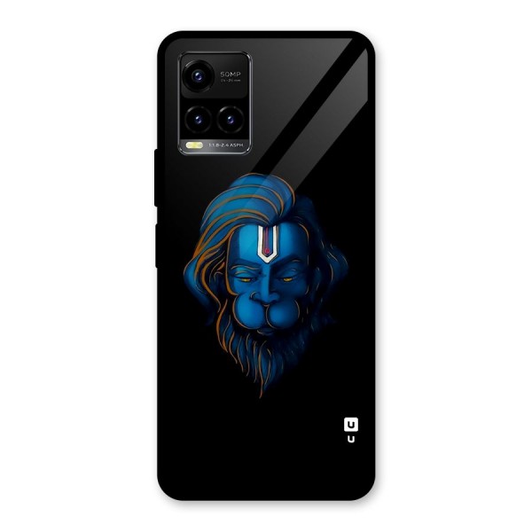 Jai Hanuman Glass Back Case for Vivo Y21A