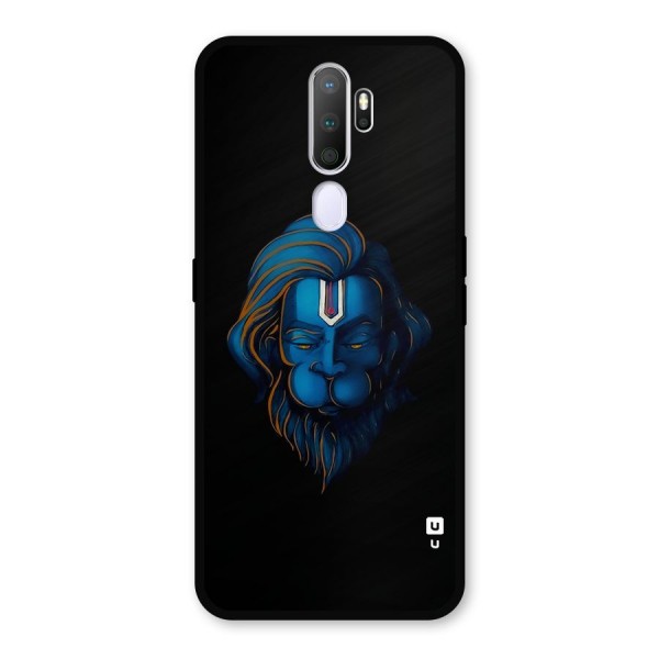 Jai Hanuman Metal Back Case for Oppo A5 (2020)