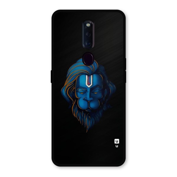 Jai Hanuman Metal Back Case for Oppo F11 Pro